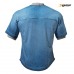 Gasp HL Yoke Tee - Ocean Blue